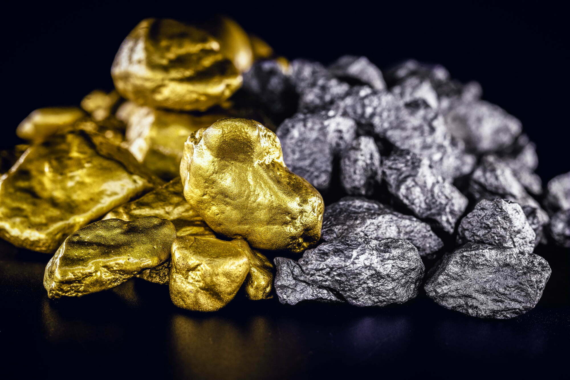 Золото и серебро полезные ископаемые